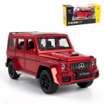 1/32 skaala sulamist kogutav Benz G63 AMG m&auml;ngus&otilde;iduk, tagasit&otilde;mmatav survevalatud automudel koos tulede ja heliga 1/32-16.5x7x6.5cm