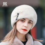 Naaritsa m&uuml;ts naiste talve uus mood naaritsa juuksed terve naaritsa mood kirde naaritsa nahast m&uuml;ts soe karusnahast m&uuml;ts talvel L（58-60cm） beež