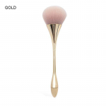 P&otilde;sepunapintsel Rose Gold Stem P&otilde;sepunapintsel Honey Puudripintsel Suure l&auml;bim&otilde;&otilde;duga meik Ilu roosa