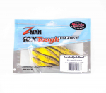 Zman Soft Lure Jerk ShadZ l&otilde;hnav 5 tolli 5/pakk muljutud banaani (5667)