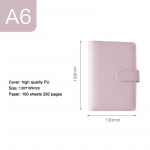 (Tasuta logo graveerimine) A5/A6 &uuml;hev&auml;rviline k&otilde;va korpusega &otilde;pilasm&auml;rkmik magnetpandlaga, sisaldab metallist sideainet, p&auml;evik, m&auml;rkmik, k&auml;siraamat A6