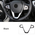Steering Wheel button V Frame trim Decoration Cover For BMW 3 5 series G20 G30 X3 X5 X7 G01 G05 G07 GT6 G32 7 Series G11 2019-20 7 Series gray