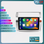 Hizpo 8G+128G 2din Android 12 autoraadio Citroen C4 C-Triomphe C-Quatre 2004-2014 Multimeedia Video 4G Carplay RDS DSP GPS Navigaion DAB Autoradio jaoks HC2CP 4Core 2G 32G
