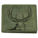 HORNBULL Richard Green RFID-d blokeeriv nahast rahakott meestele |