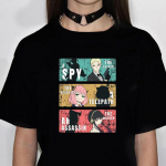 Anya naiste t-s&auml;rk Y2K Tee naiste y2k t&auml;navar&otilde;ivaste koomiksiriided XL