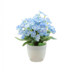 Kunstlilled pottides v&otilde;ltstaimede bonsai potis aiakaunistusega punane