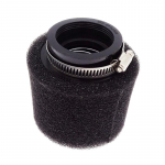 47 mm universaalne mootorratta sirge must vahtplastist &otilde;hufiltri k&auml;snapuhastusvahend, mis sobib Suzuki Yamaha Kawasaki ATV jalgratta mustuseaevu osadele