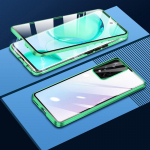 360&deg; t&auml;iskaitsega magnetraam + karastatud klaasist &uuml;mbris iPhone 16 15 Pro Max 14 13 12 11 Samsung S25 S24 S23 Xiaomi 14T 13T Poco X5 Redmi 12 jaoks iPhone 15