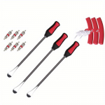 Mootorratta rehvi hoob lusikas rehv kang varras elektriauto rehvi mootorratta remondi t&ouml;&ouml;riist Set of 1 punane