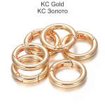 5 tk vedru O-r&otilde;ngas pandlad klambrid karabiin konksud isetegemise ehete valmistamiseks tarvikud 25x15.8x3.5mm