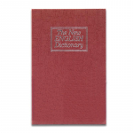 Miniraamatu seifi turvav&otilde;tmekapp s&otilde;nastik Raha Peidetud saladus Seifi v&otilde;ti Seif Sularaha Raha M&uuml;ntide hoiustamine Ehete lukukarp punane