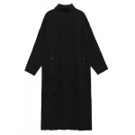 XITAO Split pikk kootud kampsun GCC2040 One Size must