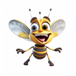 Happy Bee kleebis auto vin&uuml;&uuml;lkleebise veekindlal kaunistusauto kleebistel C-15cm-Longest Side