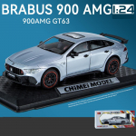 1/24 Scale Benz G900 Diecast automudeli m&auml;nguasi, tagasit&otilde;mmatav m&auml;nguasi koos heli ja valgusega lastele V&auml;ikelaste poiste t&uuml;drukute kingituste kollektsioon 1/24-21x8.2x6cm hall