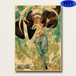 Vintage Anime ONE PIECE Plakatid J&otilde;upaberist Retroplakatid Seinakunst Maalimine &Otilde;ppet&ouml;&ouml; Kodu Elutuba Baarikaunistus Pildid Seinakleebised 30x21cm