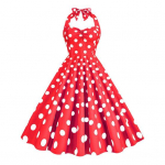 Retro A-kujuline suur kiik varrukateta t&auml;pptr&uuml;kk kontrastsusv&auml;rv elastne rindkere p&auml;itsed kaela k&otilde;rge pingul v&ouml;&ouml;koht seljata M helesinine v&auml;rv