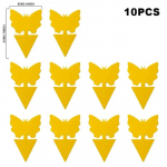 10 tk Tugevad kleepuvad k&auml;rbsep&uuml;&uuml;djad &otilde;uetaimede putukap&uuml;&uuml;dur Kahepoolne kleepuv tahvliga kahjurit&otilde;rjep&uuml;&uuml;dur aia jaoks