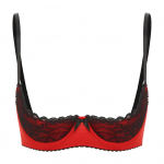 Naiste seksikas naistepesu, reguleeritavate rihmadega alustraat Bralette pitsist Push Up Balconette rinnahoidja aluspesu L