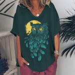 Naiste v&otilde;ilill T-s&auml;rgid Mood R&otilde;ivad Multifilmid Riided 3D Prinditud L&uuml;hikeste varrukatega Kevadsuvi Naiste T-s&auml;rk Graafiline T-s&auml;rk naistele 8XL