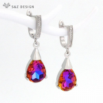 Moodne roosikulla v&auml;rvi vesitilga kristallist rippuvad k&otilde;rvar&otilde;ngad naistele t&uuml;drukutele pulmapeo ehted s&uuml;nnip&auml;evakingitused