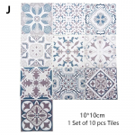 Retro k&ouml;&ouml;gilaudade kleebis plaatide muster p&otilde;randapulk matt pind plaadid kleebis veekindel