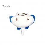 Armas Devil Rays Fish Palus ripats Multifilm Mereloomade nukk Pehmed Ornament Pehme t&auml;idisega Loomakott Amuletid V&otilde;tmehoidja Ripats T&uuml;drukutele M&auml;nguasi Kingitused sinine