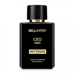 Bella Vita Luxury CEO MAN Intense Eau De Parfum Parf&uuml;&uuml;m meestele bergamoti, lavendli ja orhideega | Puidune ja muskusega 100 ml 100 ml