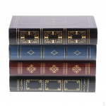 Vintage Book Shape Ehted Aardekirstu hoidja Case Box, S, nagu kirjeldatud