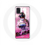 Samsung Galaxy A21S Case Formula 1 Sergio P&eacute;rez F1 Driver Pink