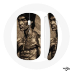 Juhtmeta hiir Bruce Lee joonistus