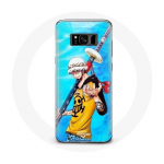 Coque pour Samsung Galaxy S8 plus One Piece Manga Trafalgar Law ep&eacute;e