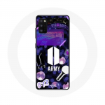 Coque pour Samsung Galaxy A41 Bangtan Sonyeondan BTS Logo Army Bomb Lightstick