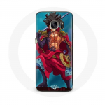 &Uuml;mbris Samsung Galaxy S6 Edge Luffy Gear 5 One Piece Anime jaoks