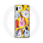 Coque pour Samsung Galaxy A20e BTS Bangtan Sonyeondan BT21 Tata Chimmy Cooky Rj Shooky Koya Mang Et Van