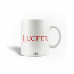 Mug en c&eacute;ramique Lucifer S&eacute;rie Logo rouge