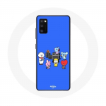 &Uuml;mbris Samsung Galaxy S20 BTS BT21 Tata Chimmy Cooky Rj Koya Shooky ja Mang Play Music jaoks
