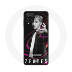 &Uuml;mbris Samsung Galaxy A12 Bangtan Sonyeondan 7 Fates Chakho jaoks koos BTS J-Hope'i kontseptsioonifotoga