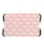 Kassiv&otilde;rk SUUR Leopardimustriga Karusnahast Voodi Loom Riputatav Kassi Puur Mugavus Ferret Lemmikloom 35x35cm punane