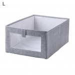 Hoiukastid Kokkupandavad mitmeotstarbelised mittekootud riidest pehmest riidekapist hoiukapp magamistuppa L