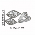 Lilled Raam Metallist L&otilde;ikestantsid Scrapbooking H&otilde;bedane S&uuml;sinikterasest Reljeefne Paber K&auml;sit&ouml;&ouml; nuga Hallitus Terad Punch &Scaron;abloonid