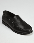 Perforeeritud mokassiinid Altura 3301 41 must nahk 41 must