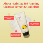 THE FACE SHOP - Herb Day 365 Master Blending Cleansing Cream #Lemon&Grapefruit