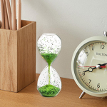 Glitter Sand Glass Timer Liivakell Tunniprillid Kodu Jooga T&ouml;&ouml;laua kaunistus