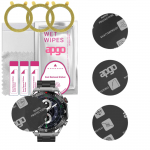 3x apgo MATTE h&uuml;briidne kaitseklaas, mis &uuml;hildub Maxcom Ecowatch1-ga, paindlik nanoklaas, suurep&auml;rane asendus karastatud klaasile, kriimustuskindel,