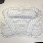 1PC Sponge Bathtub Pillow with suction cups Hooks Breathable Bathroom Bathtub Quick Drying