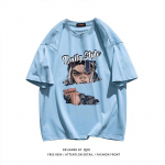 12 v&auml;rvi Meeste T-s&auml;rk Hip Hop Print L&uuml;hikeste varrukatega T-s&auml;rk Meeste T&auml;nava kiirelt kuivav T-s&auml;rk Pullover Oversized lahtine meeste top M valge