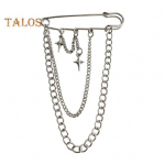 Unisex riided Pin T&auml;ht ja kett Dekoor sulam Hip Hop Stiil Individuaalne Rinnakaunistus Pross Peoklubi Libisemisvastane kott P&uuml;ksid Ehted h&otilde;be