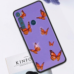 Telefoni&uuml;mbris Motorola One Fusion G9 Play G8 Power Edge Plus G10 E6s G Stylus Soft Capas Cover Butterfly Sac jaoks Moto E6s