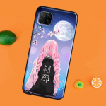 Jaapani Sakura Anime Girl &uuml;mbris Huawei P40 P20 P30 Pro Mate 20 Lite P Smart 2019 Nova 5T Honor 50 Lite 10i 8X 9X jaoks Huawei P20
