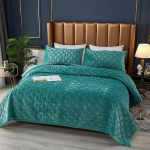 Paksenenud voodikate &Uuml;hev&auml;rviline Kristallveluurist Voodikate Puuvillase polsterdusega Tepitud Libisemisvastane Linu Tekk Lastele Queen Voodipesu 90x200cm 1pc
